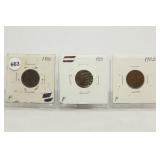 1900/1901/1902 Indian Head Cents All F