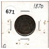 1870 Shield Nickel G