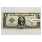 1923 Large Size $1 Silver Certificate Key Date