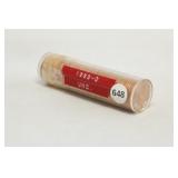 1 Roll(50) UNC 1963-D Red Memorial Cents