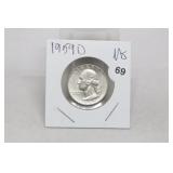 1959-d Silver Quarter