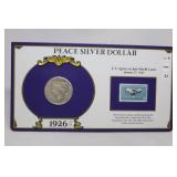 1926-s Carded Peace Dollar