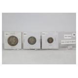1913 3- Coin Set