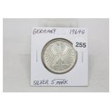 1946 G Silver 5 Mark - Germany