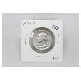 1954-P Washington 25c 90% Silver