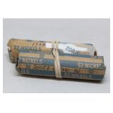 (2) Roll of BU Nickels - 1939 & 2005-d Buffalos
