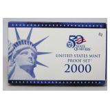 2000 US mint proof set