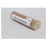 1961-d Full Roll MS65 Cents