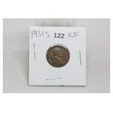 1931-s XF Lincoln Cent