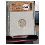 1954-S Silver Dime
