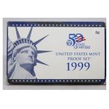 1999 US mint proof set