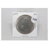 1834 Capped Bust Half Dollar