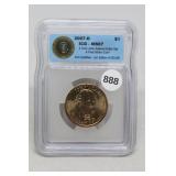 2007-s PR70 Dcam Adams Presidential Dollar