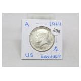 1964 Silver Kennedy Half Dollar