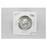 1937-S Washington 25c 90% Silver