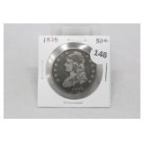 1835 Capped Bust Half Dollar