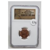 2010-p NGC BU Lincoln Cent- First day ceremony