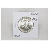 1963-d Half Dollar MS60
