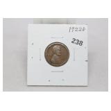 1922-d  Lincoln Cent F