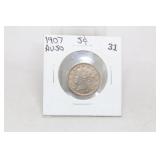 1907 V Nickel AU