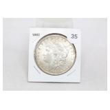 1882 Morgan Silver Dollar