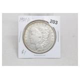 1921-d Morgan Silver Dollar
