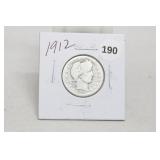1912 Barber Quarter