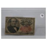 1874 US Fractional Currency 25 cents