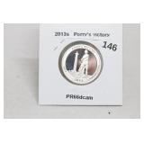 2013-s Perrys Victory ATB Proof Silver Quarter
