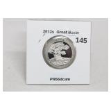 2013-s Great Basin ATB Proof Silver Quarter