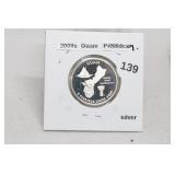 2009-s Guam Silver Territory Quarter