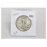 1944 Walking Liberty Half