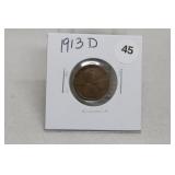 1913-d Lincoln Cent