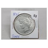 1925 Peace Dollar
