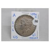 1896-o Morgan Silver Dollar