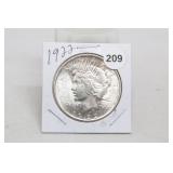 1922 UNC Peace Dollar
