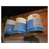 5 chevron oil cans