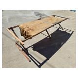 Vintage folding cot