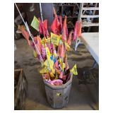 Flags & bucket