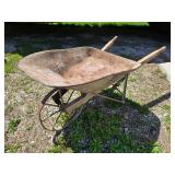 Vintage wheelbarrow