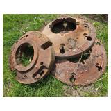 Wheel weight / hubs