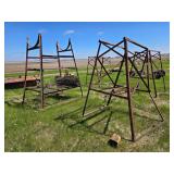 Two barrel stands