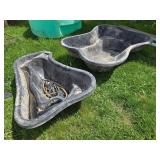 Waterfall / pond feature tubs