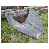 Plastic auger hopper