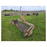 Cannon 3pt blade / scraper w/ teeth