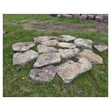 Flat rocks - potential steps