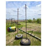 Volleyball stands