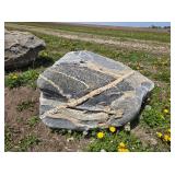 Single decorative boulder - 20" X 3