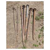 Metal stakes