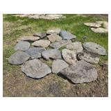 Flat rocks - potential steps